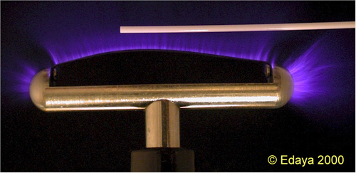 corona treating catheter tube surface corona treating catheter tube surface